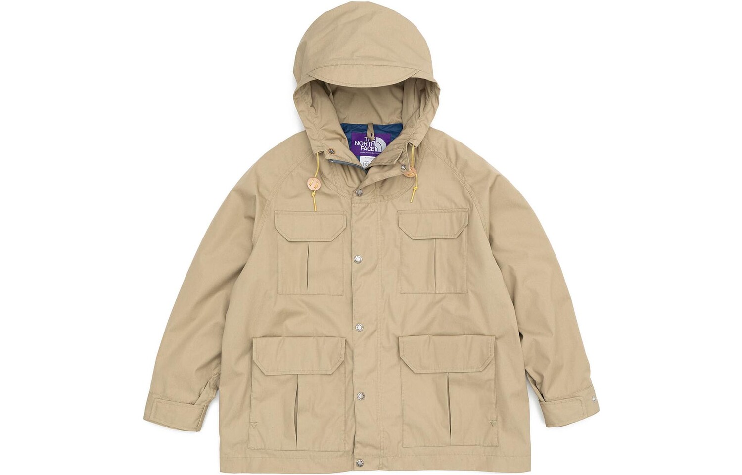 

Куртка унисекс винтаж бежевый The North Face Purple Label