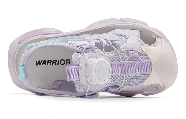 Дышащие легкие детские сандалии для детей WARRIOR, фиолетовый — фото 3