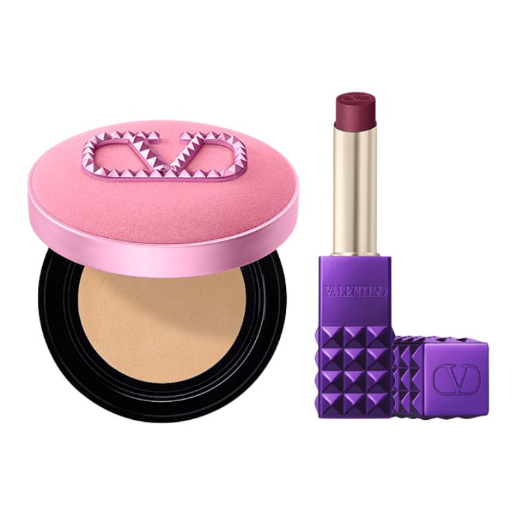 

Набор макияжа dewy увлажняющий натуральный без переноса Valentino