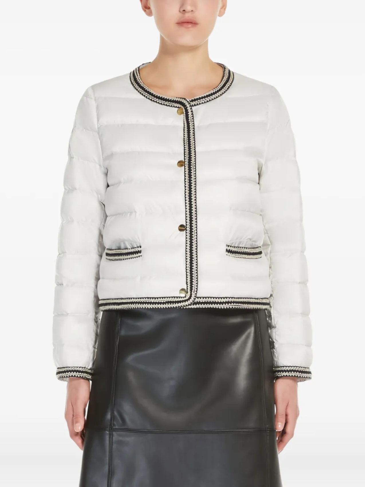

Max Mara стеганая куртка Kate, серый