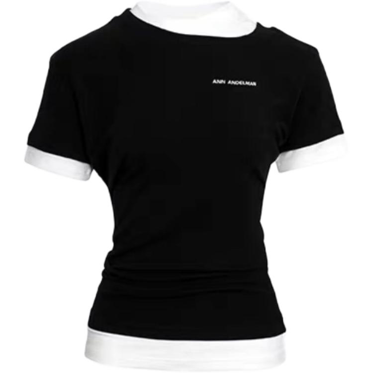 

Обычная футболка женская Ann Andelman, черный