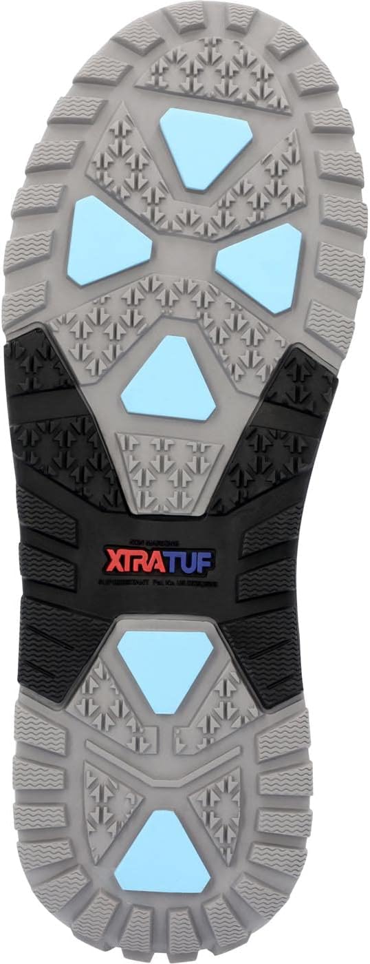 Мужские ботинки Xtratuf Ice 15 см с нейлоновым голенищем, серый — фото 2