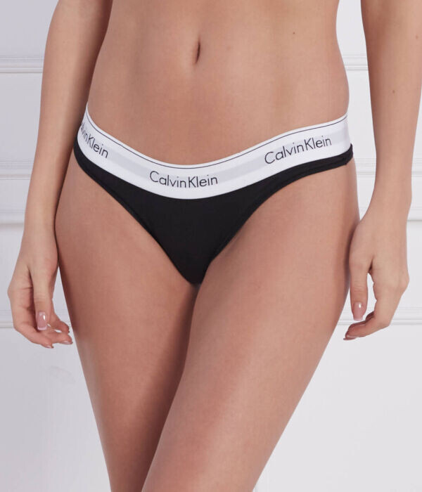 

Стринги Calvin Klein Underwear с логотипом на резинке, черный