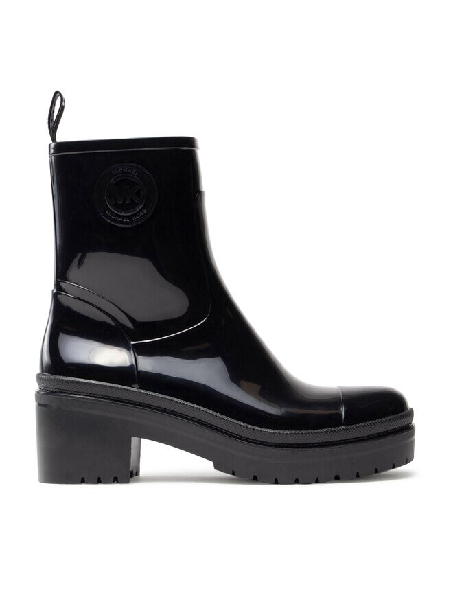 

Ботильоны на блочном каблуке Karis Rainboot MICHAEL KORS, черный