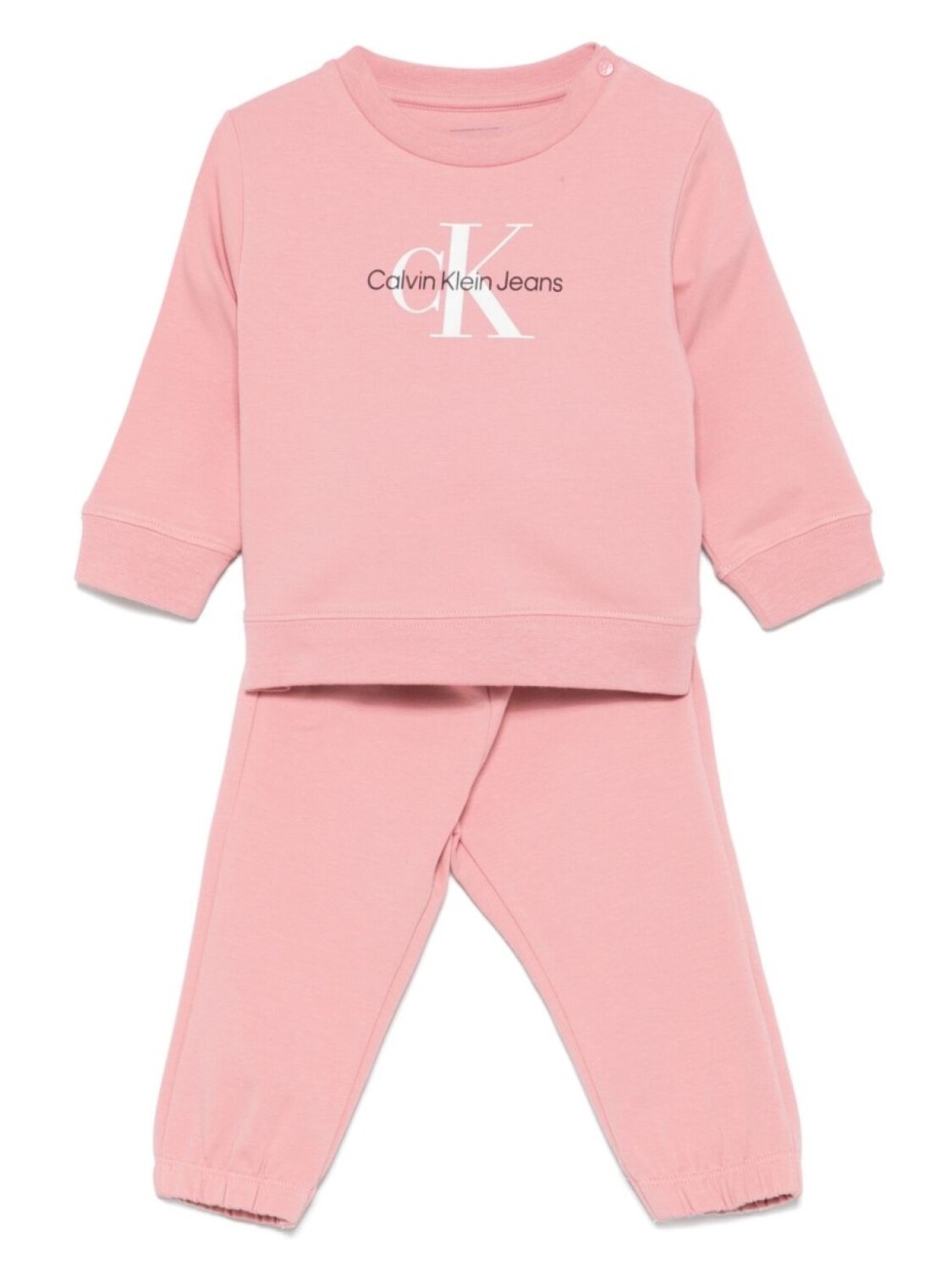 

Calvin Klein Kids спортивный костюм с логотипом, розовый