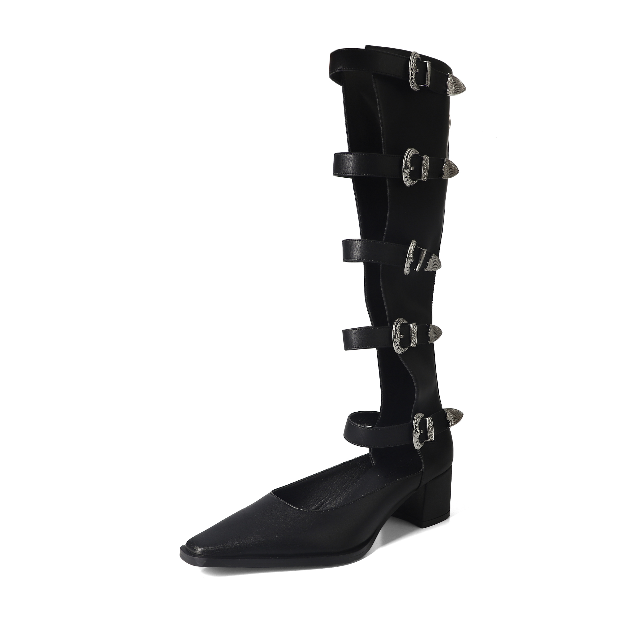 

Сапоги JIUXINGDAO Knee-high Boots Women's, черный