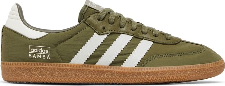 

Кроссовки Samba OG 'Reflective Nylon Pack - Focus Olive', зеленый