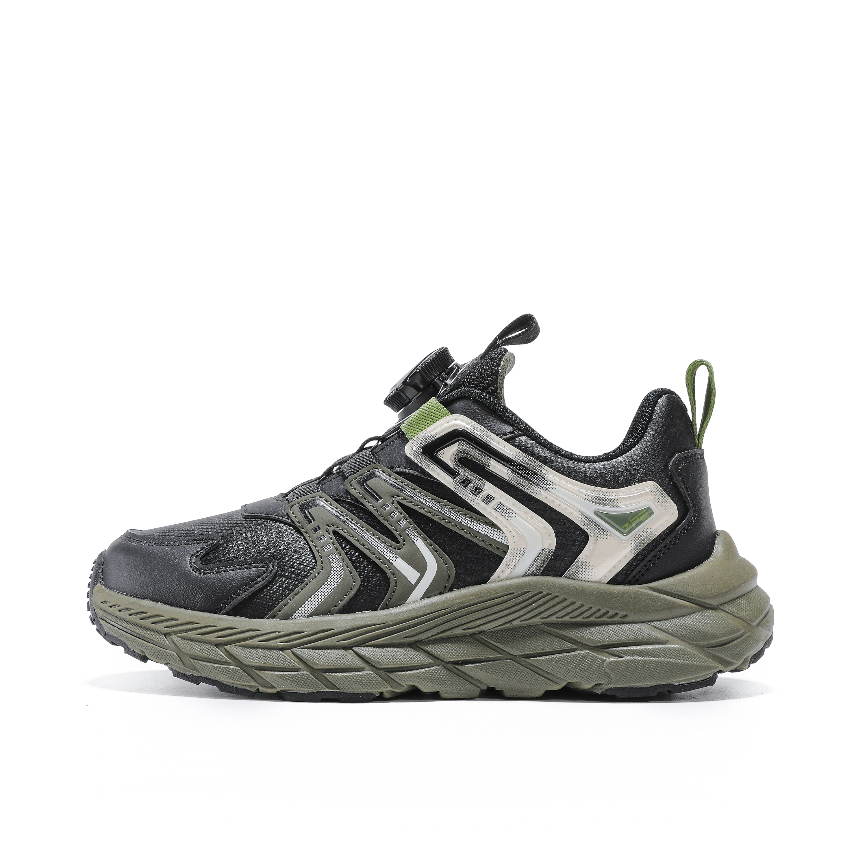 

7 PE Детская повседневная обувь для детей 7-PE, черный/зеленый