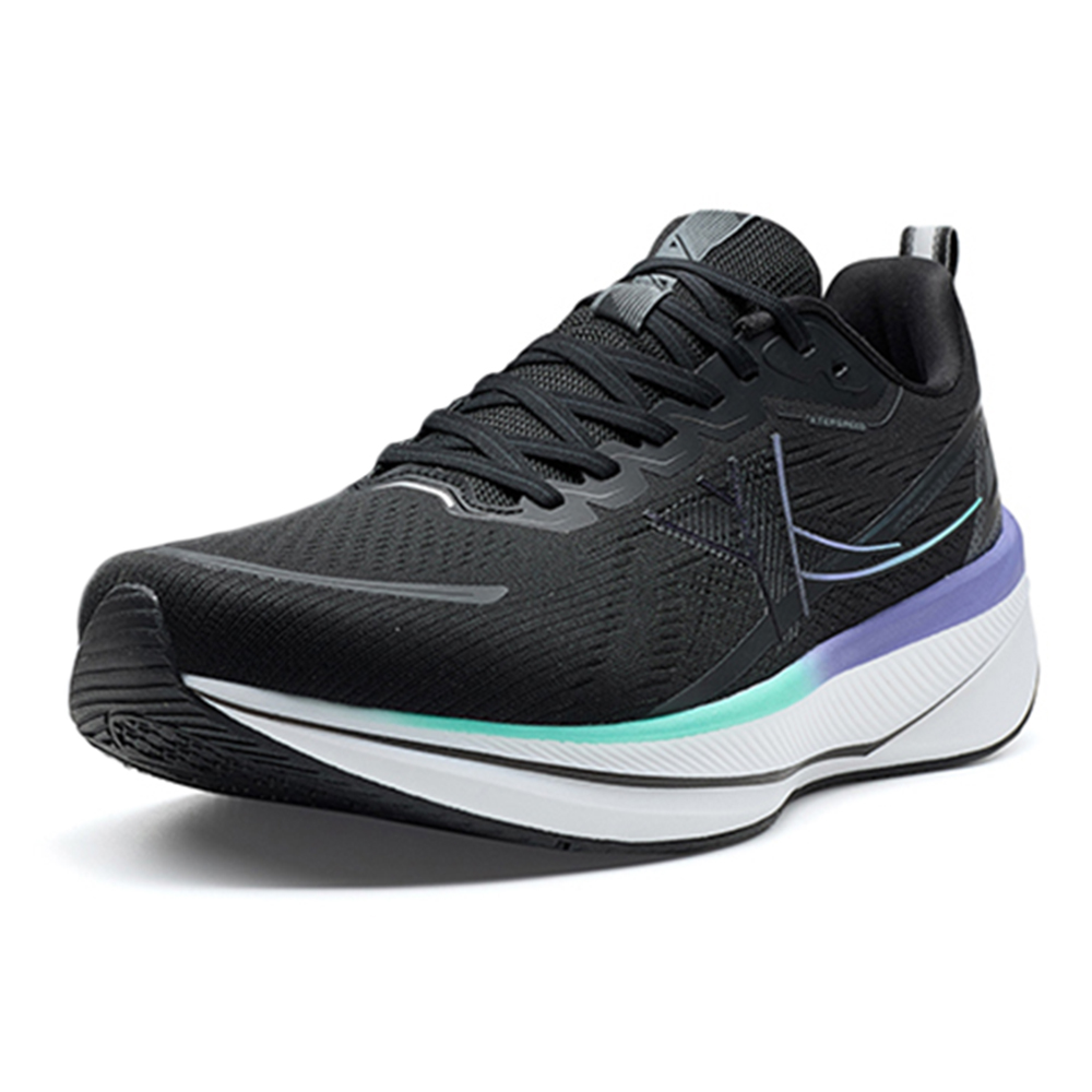 

XTEP Кроссовки для бега на короткие дистанции 6.0 Speed Cushioning, легкие, дышащие, с низким верхом, мужские, черные