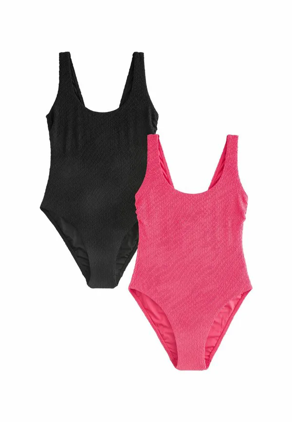 

Комплект из 2 купальников Next, Pink Black Crinkle, Черный, Комплект из 2 купальников Next, Pink Black Crinkle