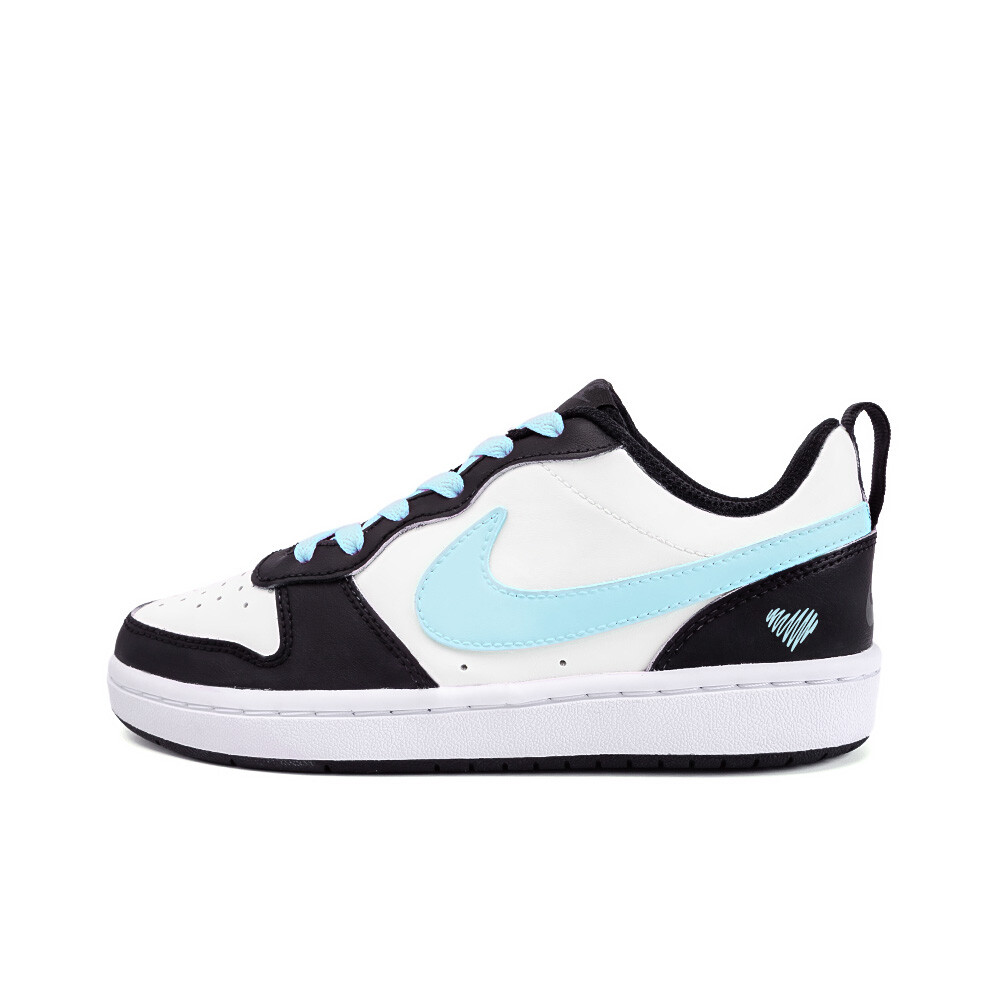 

Кроссовки Nike Court Borough Skateboard Shoes Women's Low-Top Blue, Синий, Кроссовки Nike Court Borough Skateboard Shoes Women's Low-Top Blue