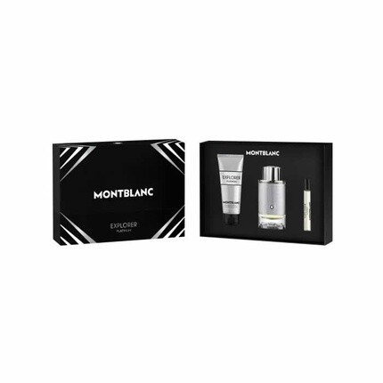 

Montblanc Explorer Platinum Парфюмерная вода-спрей 100 мл Набор 3 пирога — ароматы для мужчин