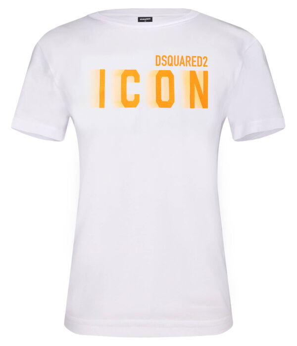 

Футболка relax-icon Regular fit Dsquared2, белый
