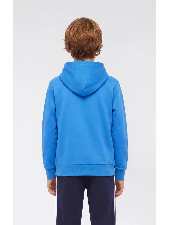 Капуzenhoodie из хлопка Champion, синий — фото 3