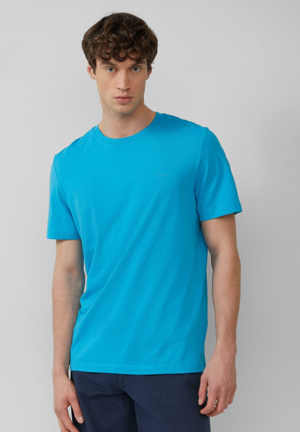 

Базовая футболка MIT LOGO s.Oliver, бирюзовый