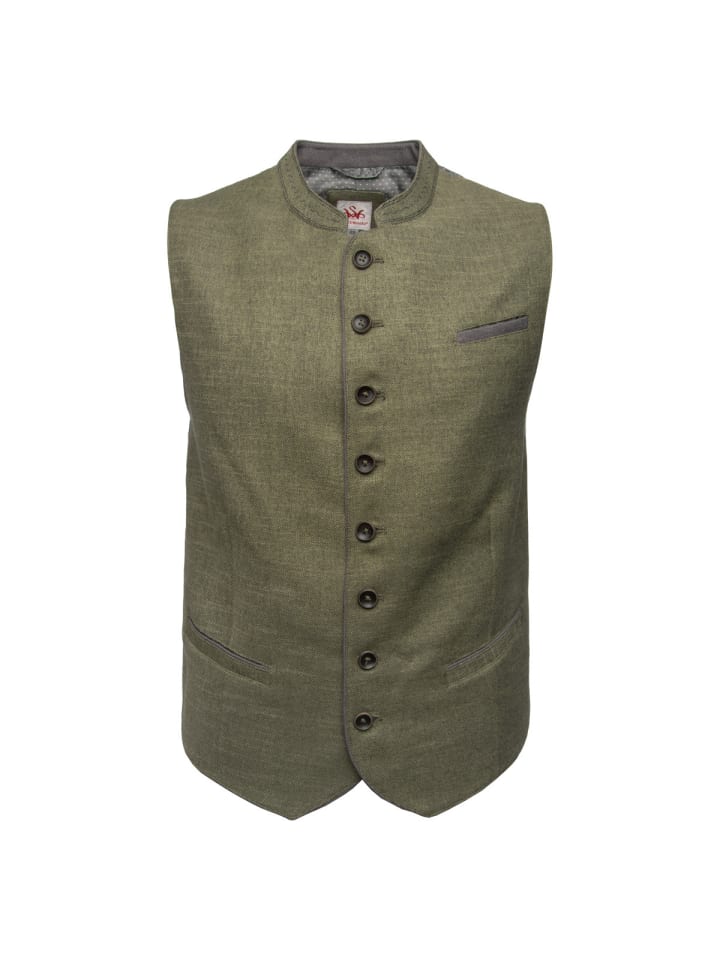 

Spieth & Wensky Жилет с пером зеленого цвета