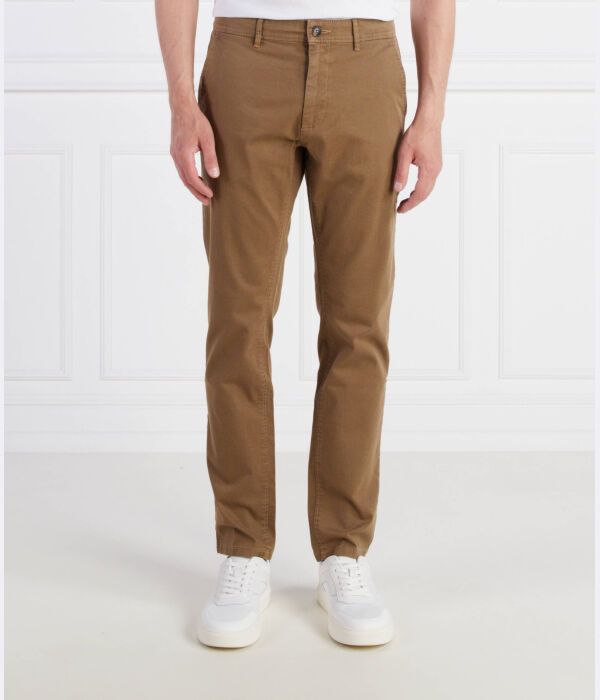 

Брюки чинос Slim fit Boss Orange, хаки