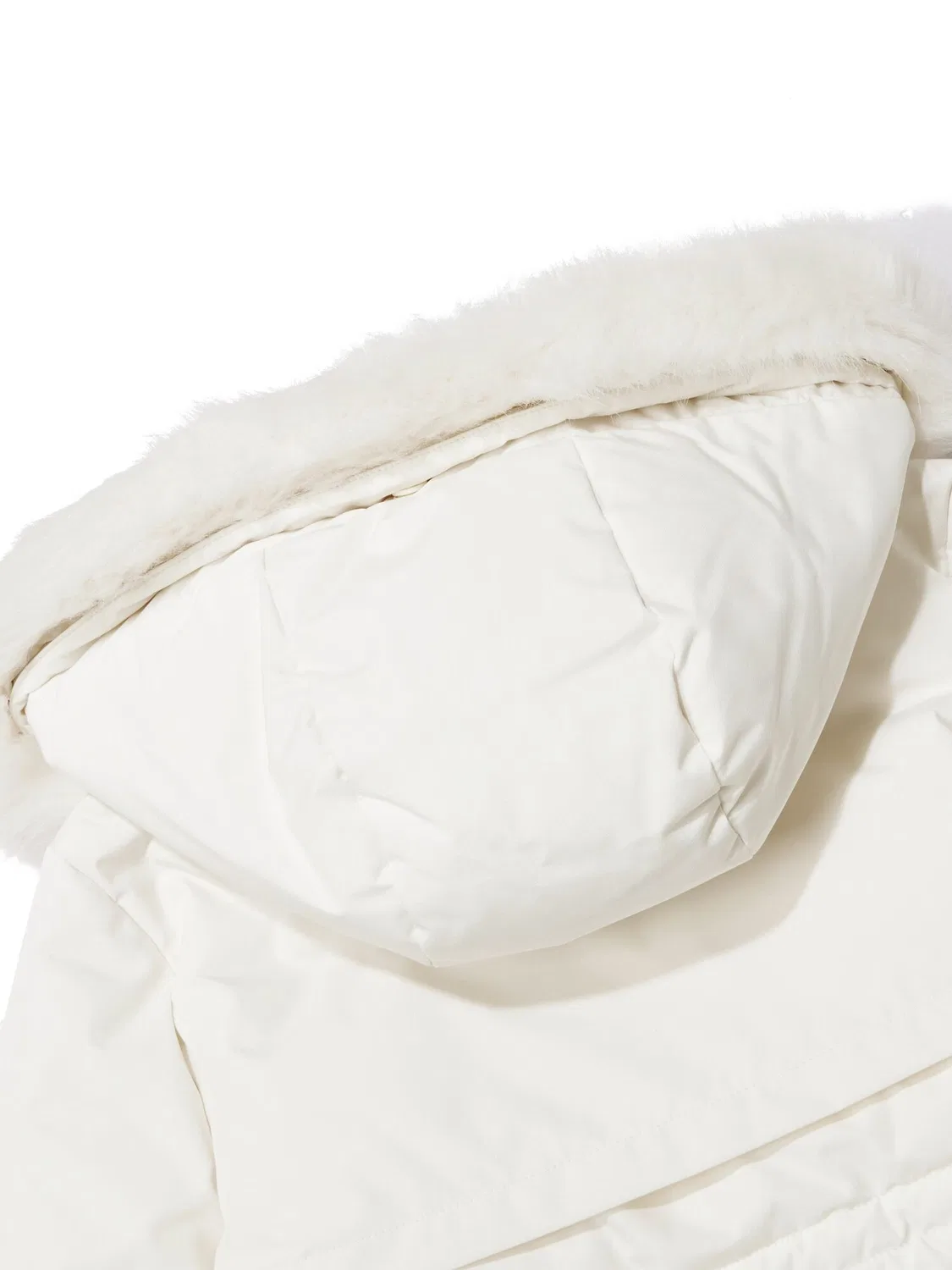 Детская пуховая куртка Kiki цвета крем от Eider — фото 4