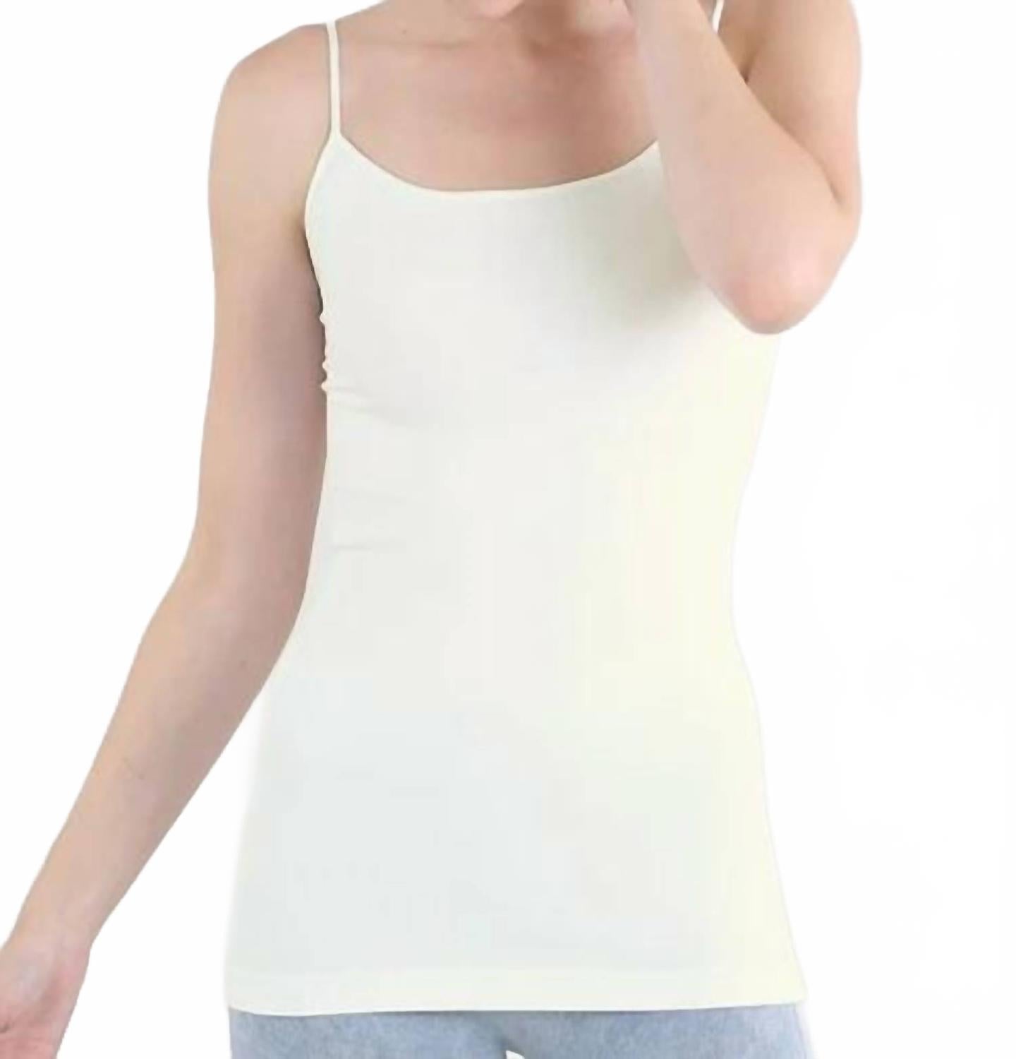 

Беспрошивной топ цвета слоновой кости Nikibiki