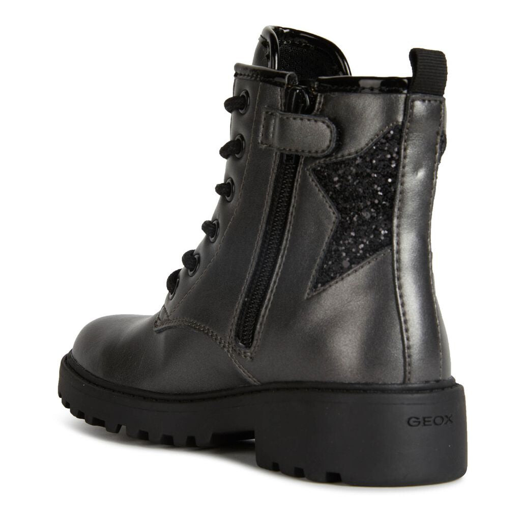 

Серые ботинки Casey Star Geox, серый