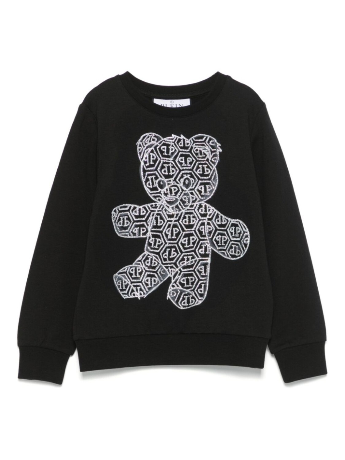 

Толстовка со стразами Philipp Plein Junior, черный