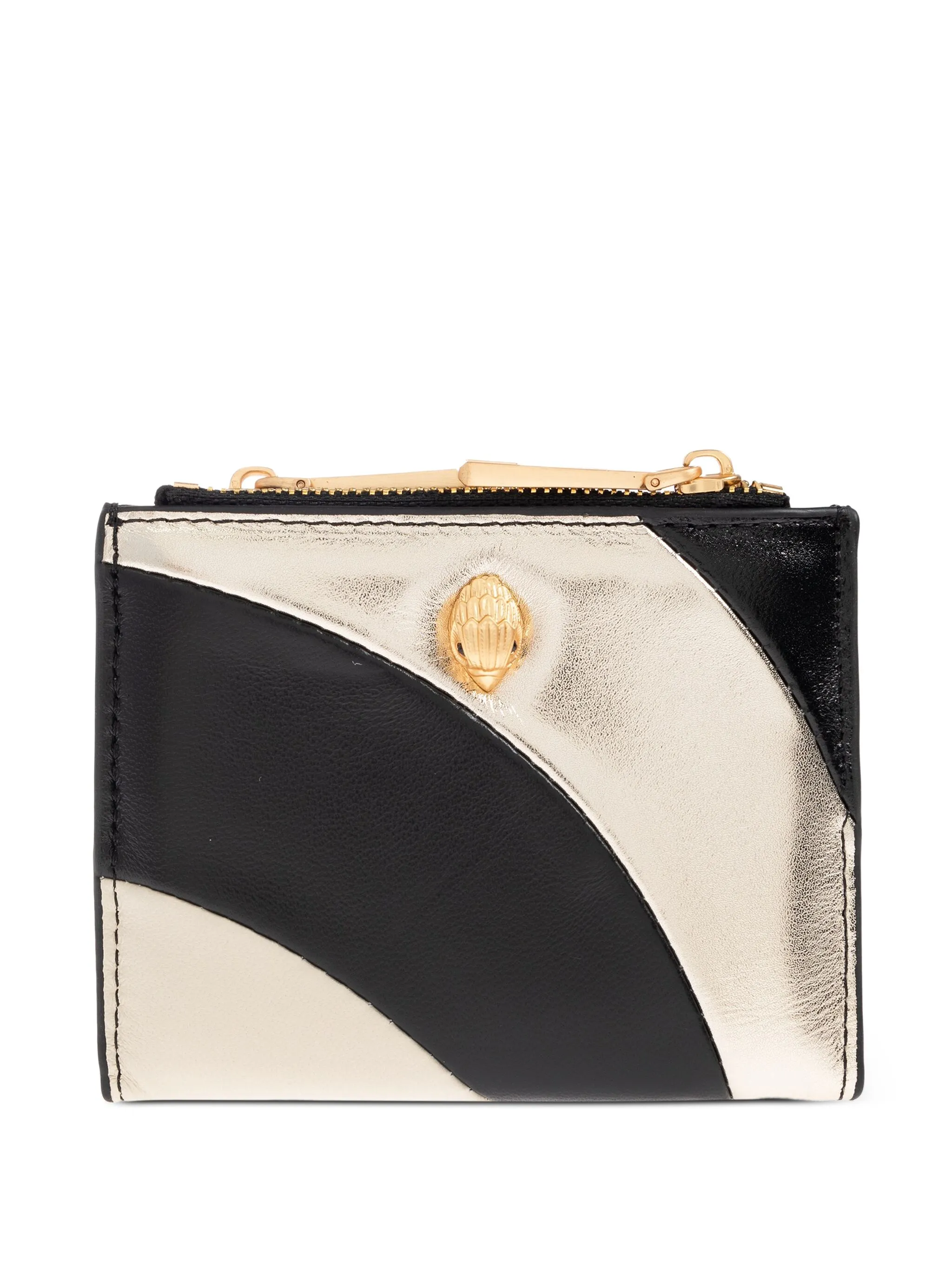 

Мини-кошелек Kensington с эффектом металлик Kurt Geiger London, черный