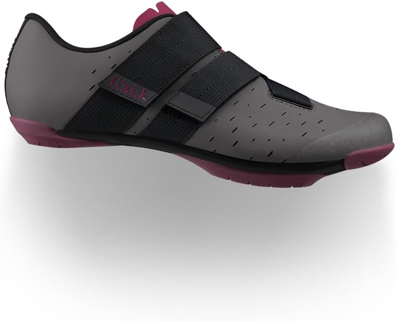 Унисекс-взрослые кроссовки Fizik Terra Powerstrap X4, удобные кроссовки для гравийного покрытия с ремешками, Anthracite/Grape — фото 2