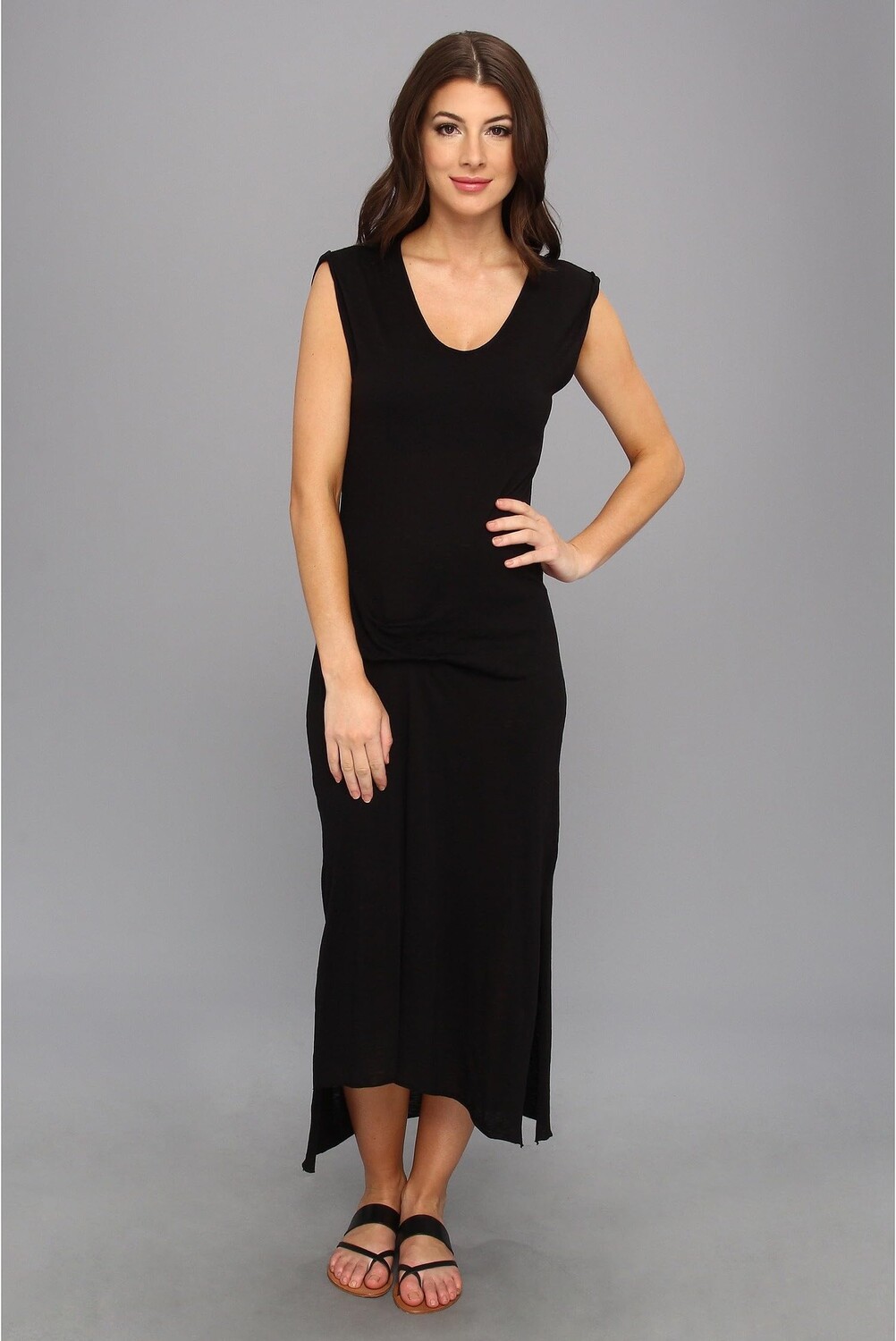 

Платье Graham and Spencer MBD3963 Modal Slub Dress, черный