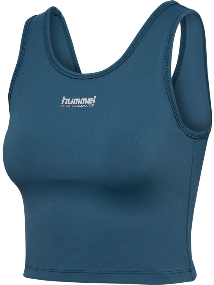 

Hummel Спортивная футболка "Hmlhiit Intensity W Top" синего цвета, Синий, Hummel Спортивная футболка "Hmlhiit Intensity W Top" синего цвета