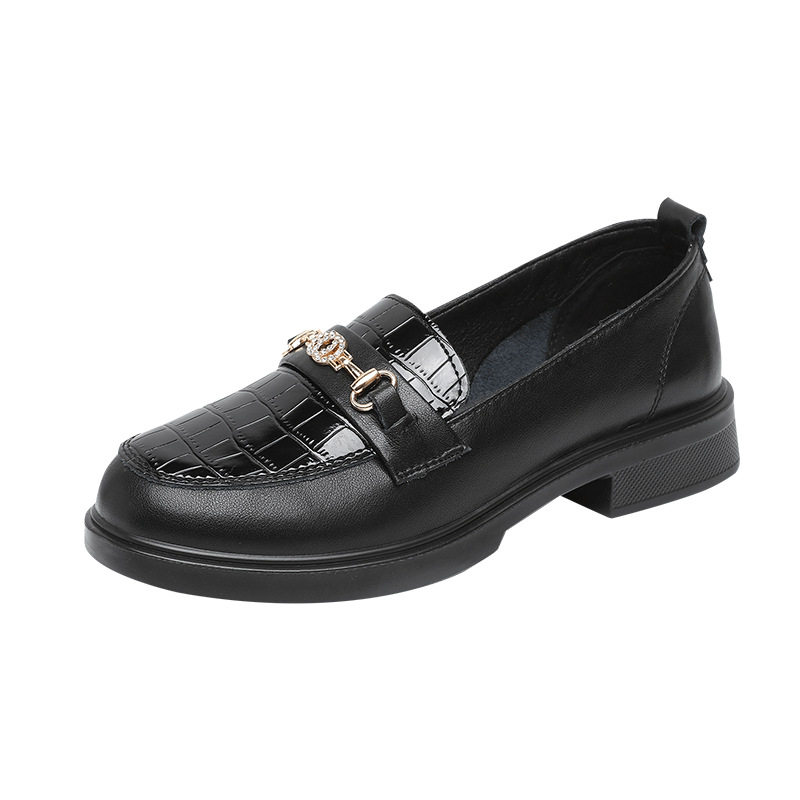 Лоферы женские EGCHI, Black