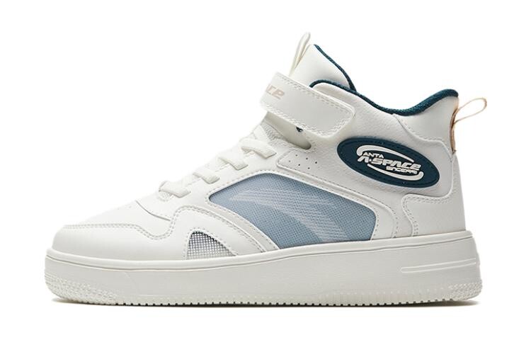 

Детские кроссовки для скейтбординга GS High-top White/Royal Blue Anta Kids