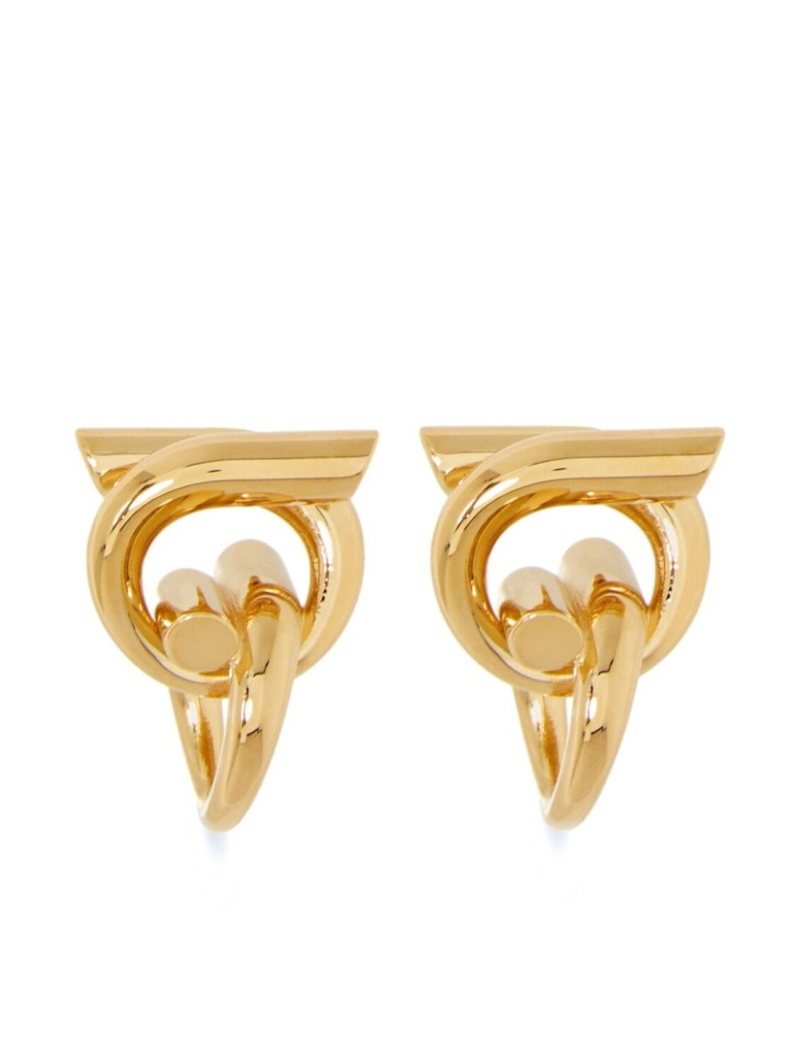 

Серьги Gancini Ferragamo, золотой