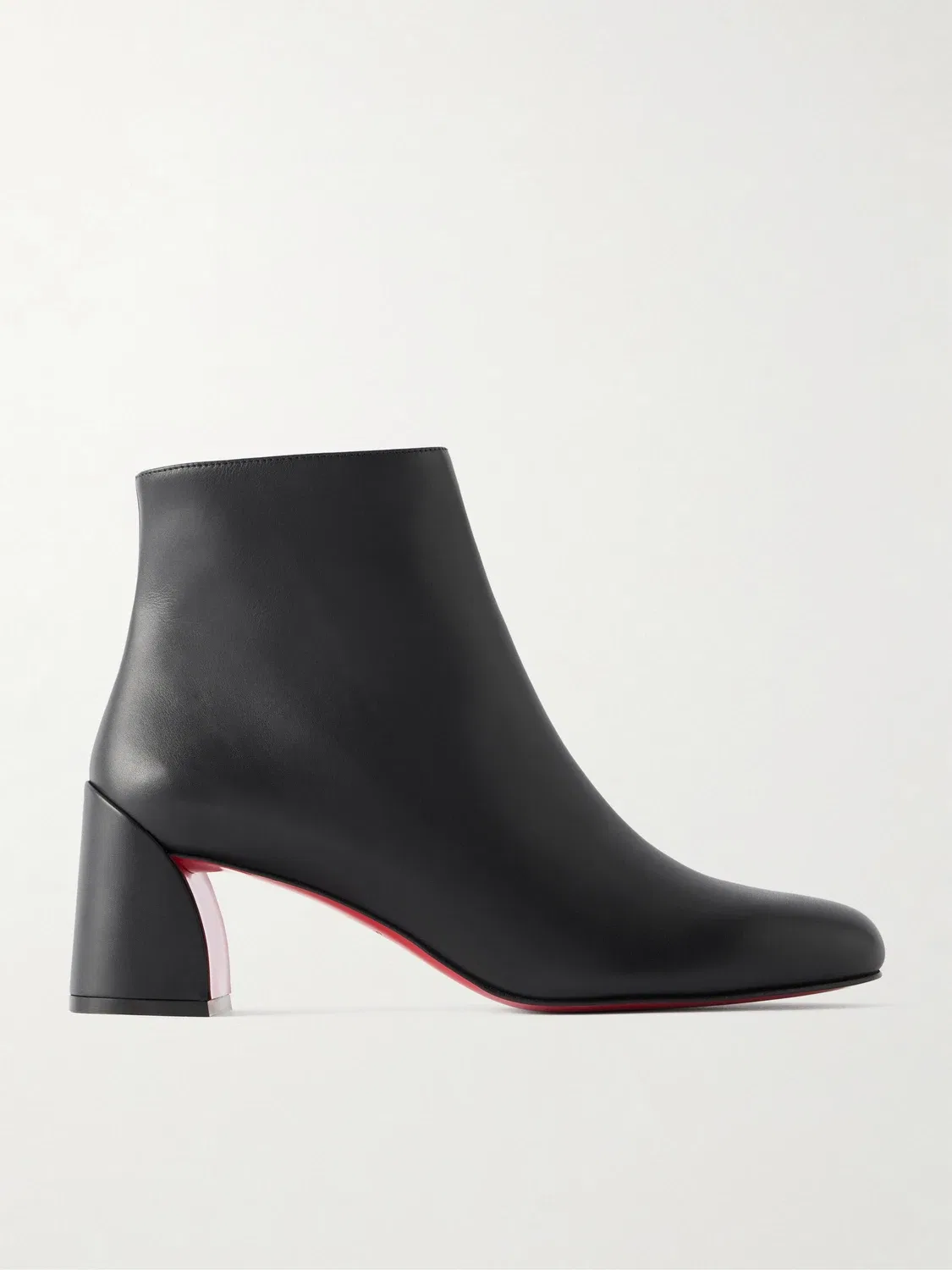 Кожаные ботильоны Jane 55 Christian Louboutin, черный