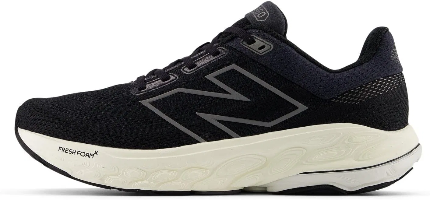 Мужские беговые кроссовки New Balance Fresh Foam X 860 V14, Black Phantom Sea Salt — фото 4