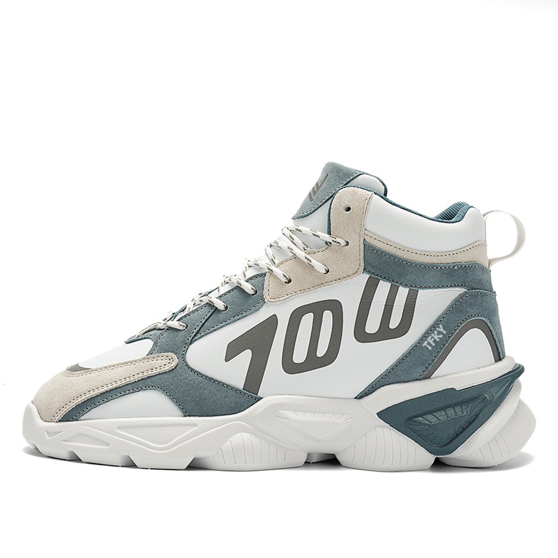 

TFKY Высокие массивные кроссовки мужские белые, цвет White