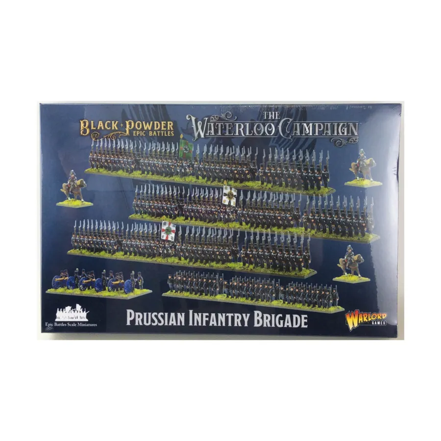 

Прусская пехотная бригада, Black Powder - Epic Battles - The Waterloo Campaign (15mm)