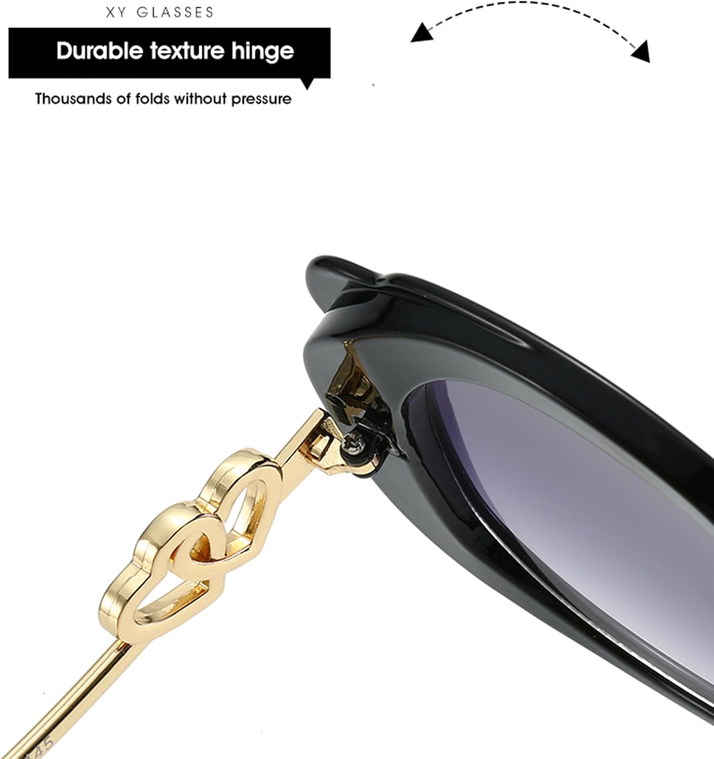 

bullabulling Большие круглые солнцезащитные очки для женщин, роскошные дизайнерские очки с сердечком, модные солнцезащитные очки с градиентным переходом цвета для женщин, Leopard/Tea