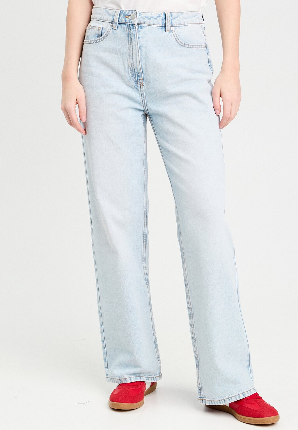 

Джинсы прямого кроя WEITE POCKET Cache Cache, цвет Denim Bleach