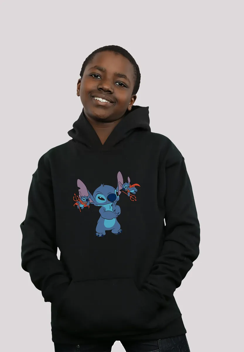 

Толстовка F4NT4STIC "F4NT4STIC Hoodie Disney Lilo And Stitch Little Devils", принт, черный