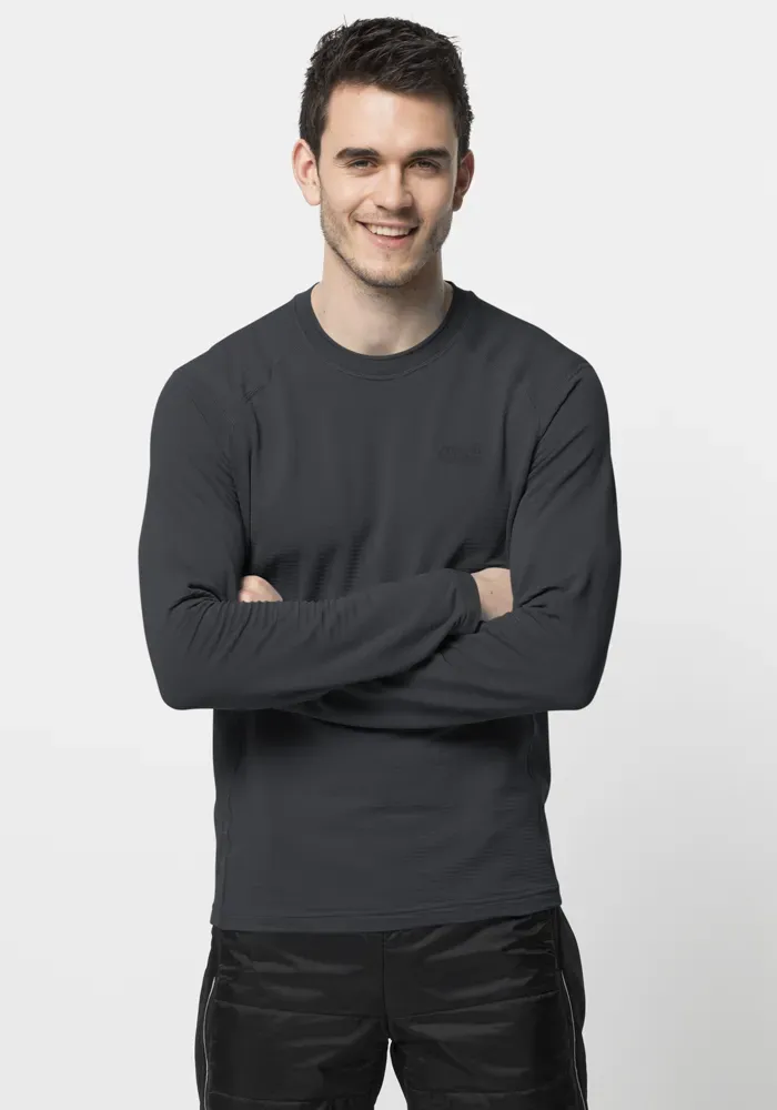 

Свитер с круглым вырезом Jack Wolfskin "INFINITE L/S M", цвет Phantom