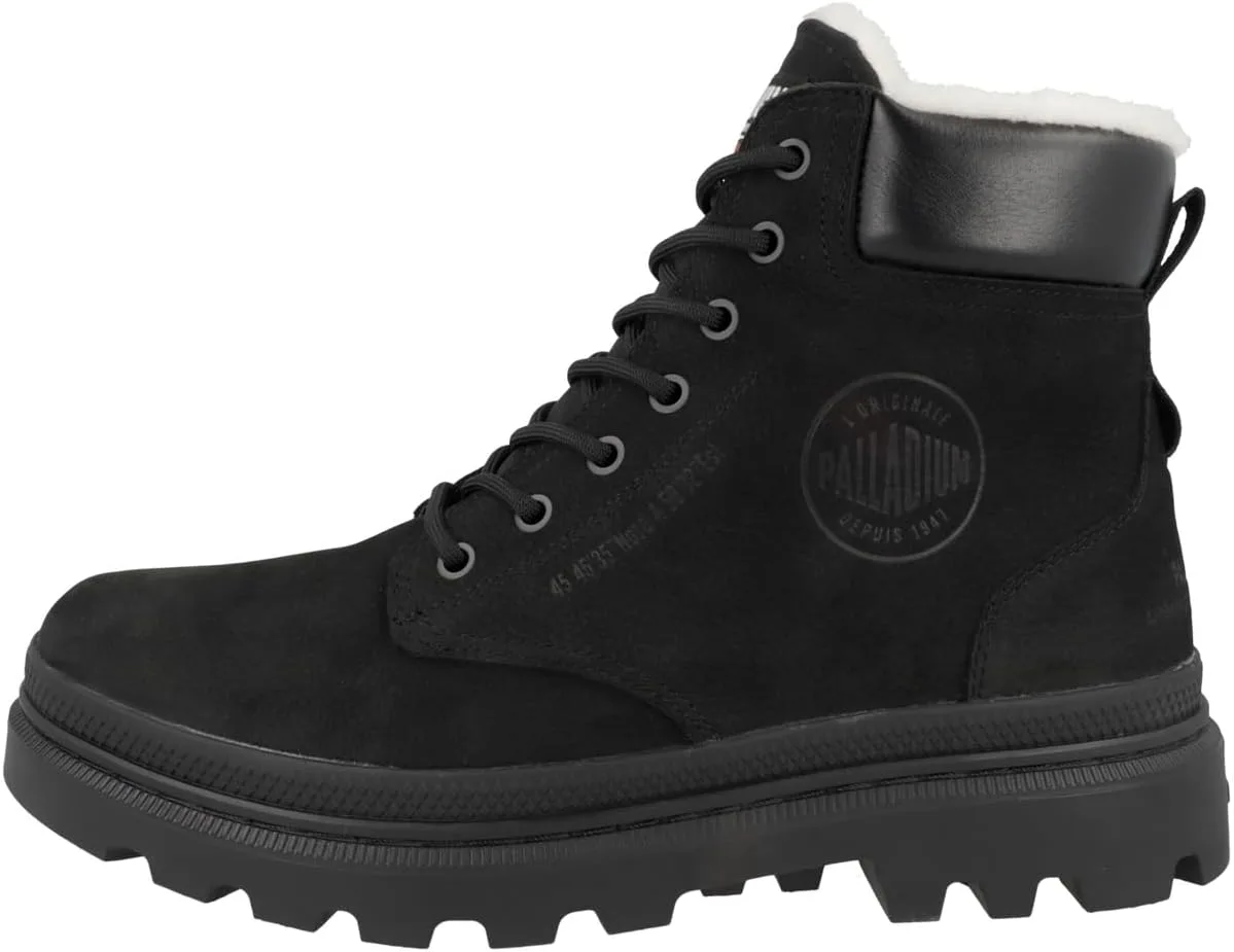 Ботинки Palladium Unisex Pallatrooper SC WPS для активного отдыха, черный