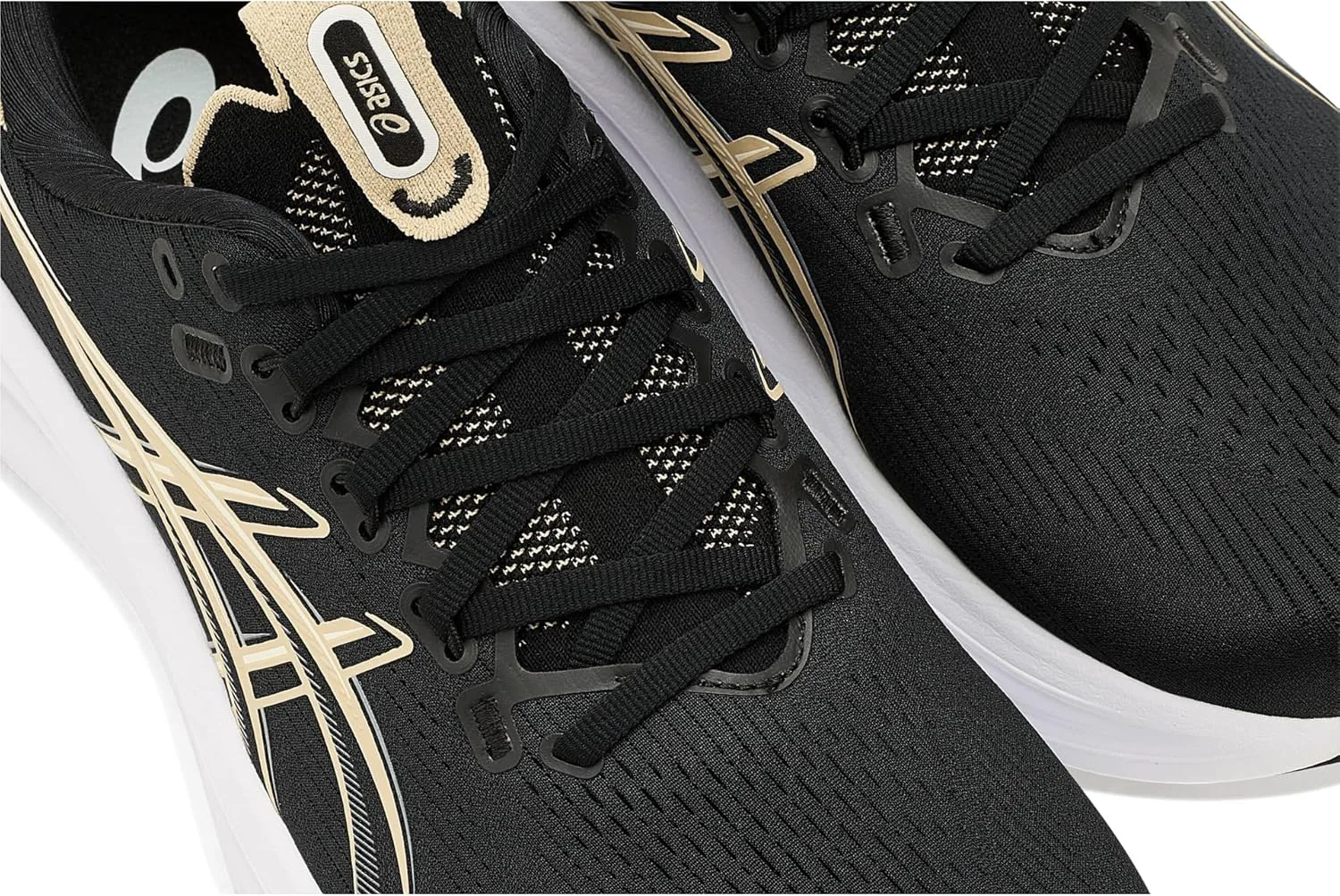 Мужские беговые кроссовки ASICS Gel-Nimbus 28, черный/серый — фото 3