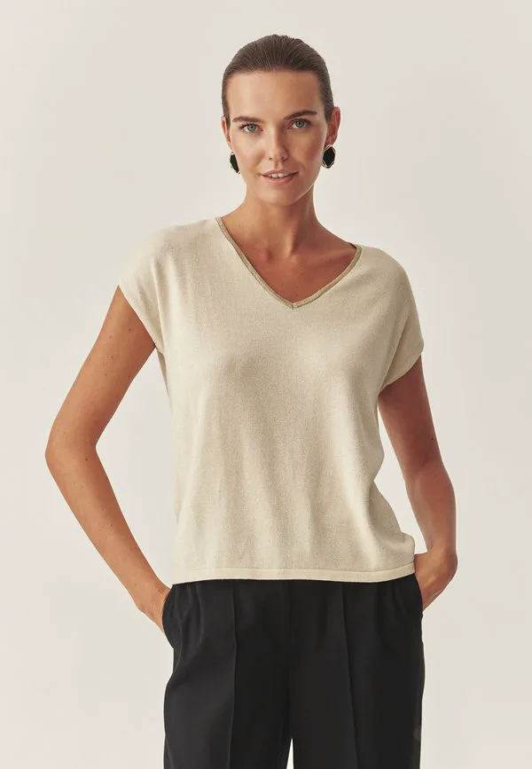 

Простая футболка Tatuum, Cream White Lurex, Белый, Простая футболка Tatuum, Cream White Lurex