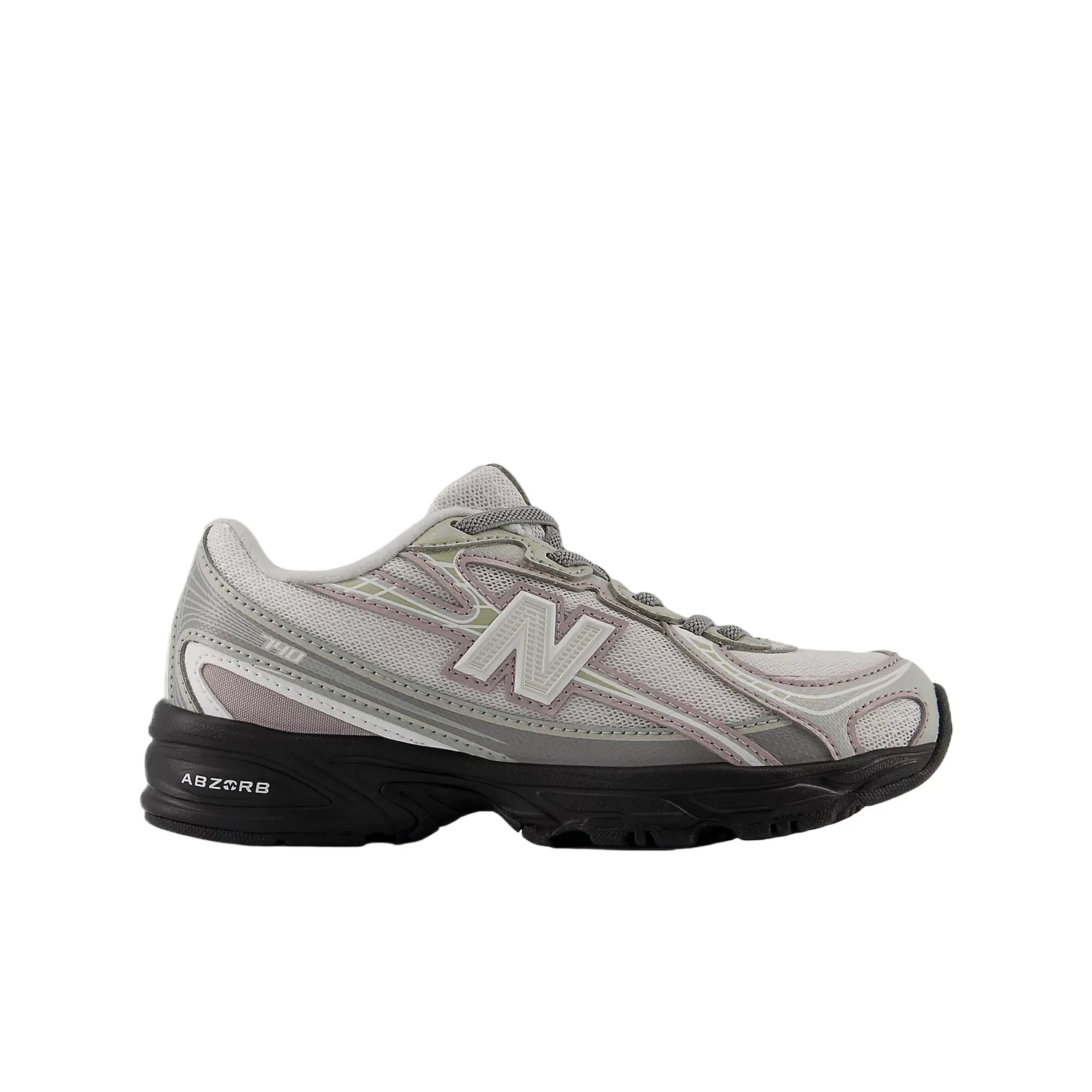 Детские кроссовки для бега NB 740 Mesh Cushioning Low top Standard M для детей 3-7 лет New Balance, серый — фото 3