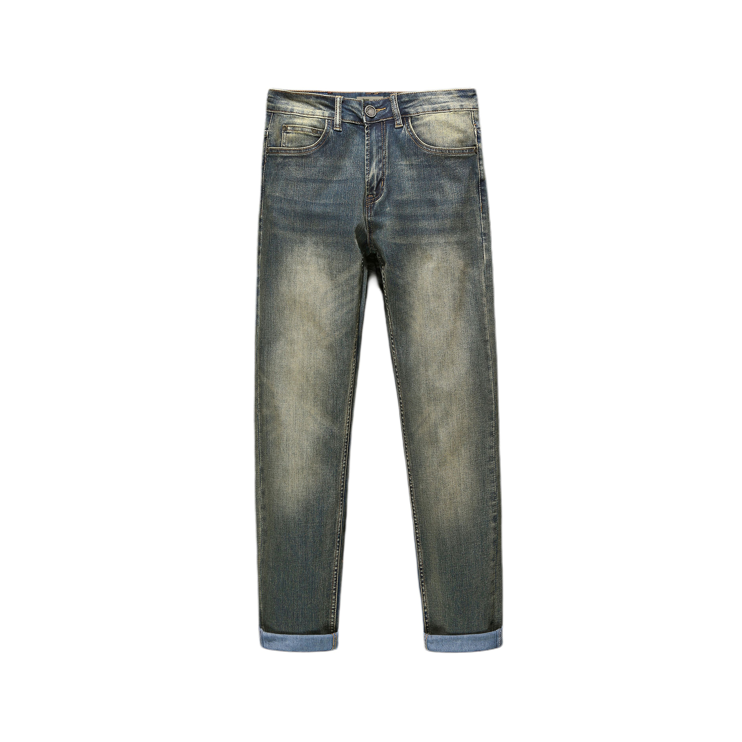 

Джинсы Leisure Collection Unisex Jeep, vintage желтый fleece-lined