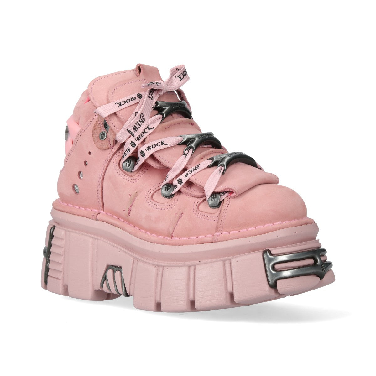 Ботильоны New Rock M-106-C153 Pink Tower Platform Gothic Punk