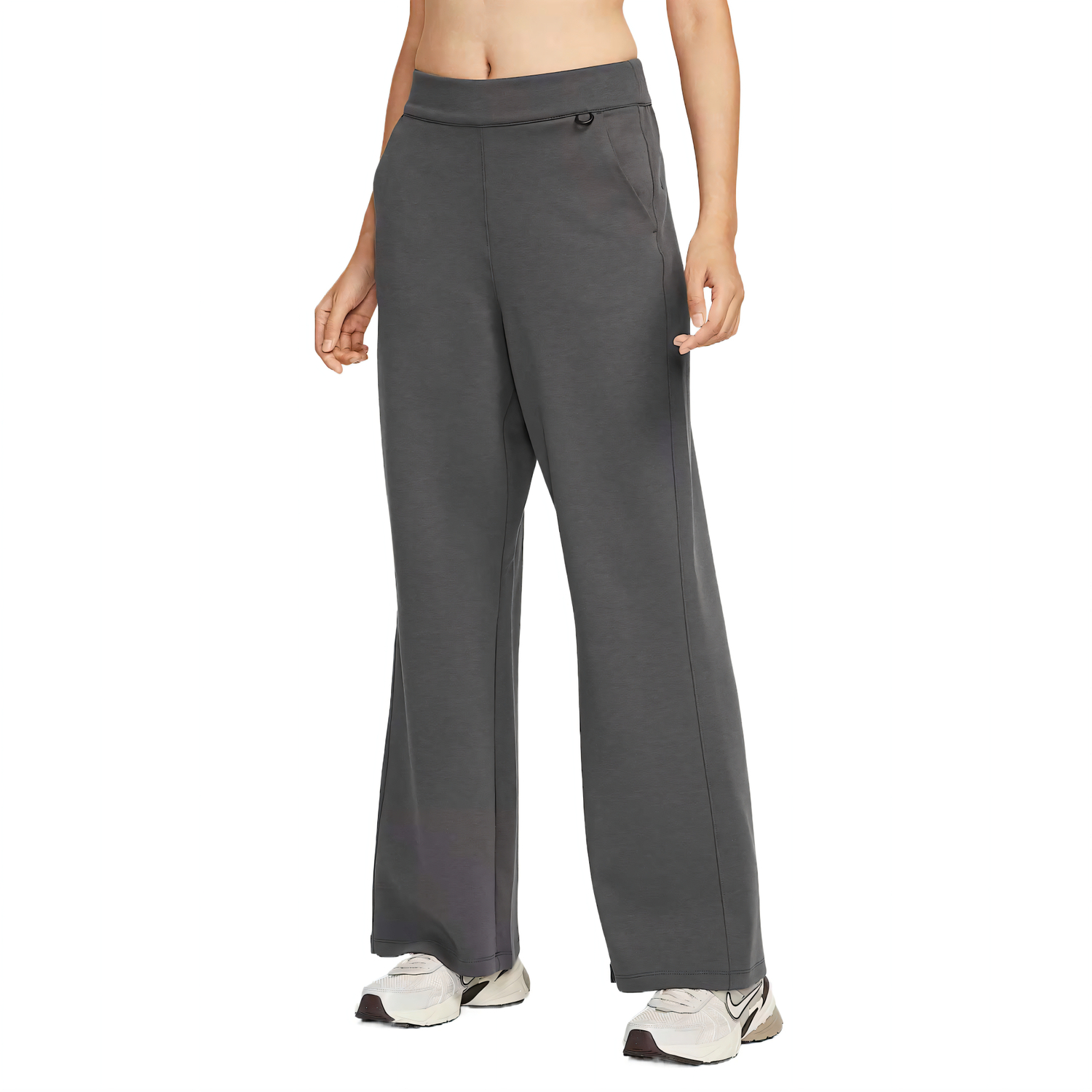 Женские повседневные брюки dri fit Nike, темно-серый