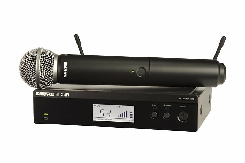 

Беспроводная микрофонная система Shure BLX24R / SM58-H10