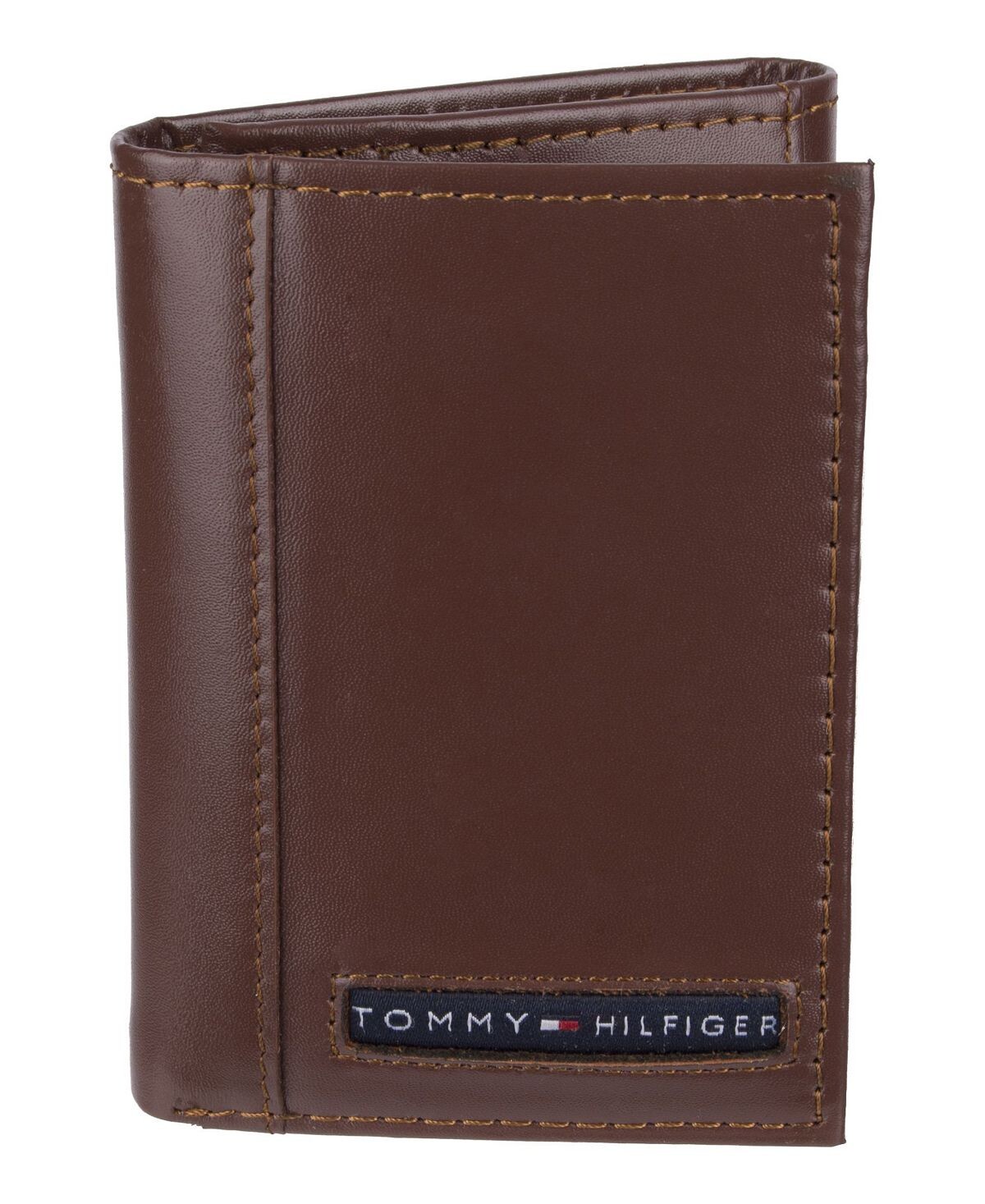 

Мужской кошелек тройного сложения из натуральной кожи Tommy Hilfiger