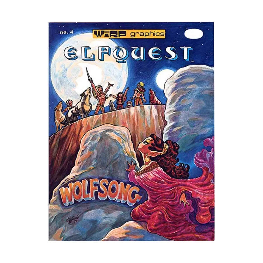 

Журнал #4 "Wolfsong", ElfQuest Magazine